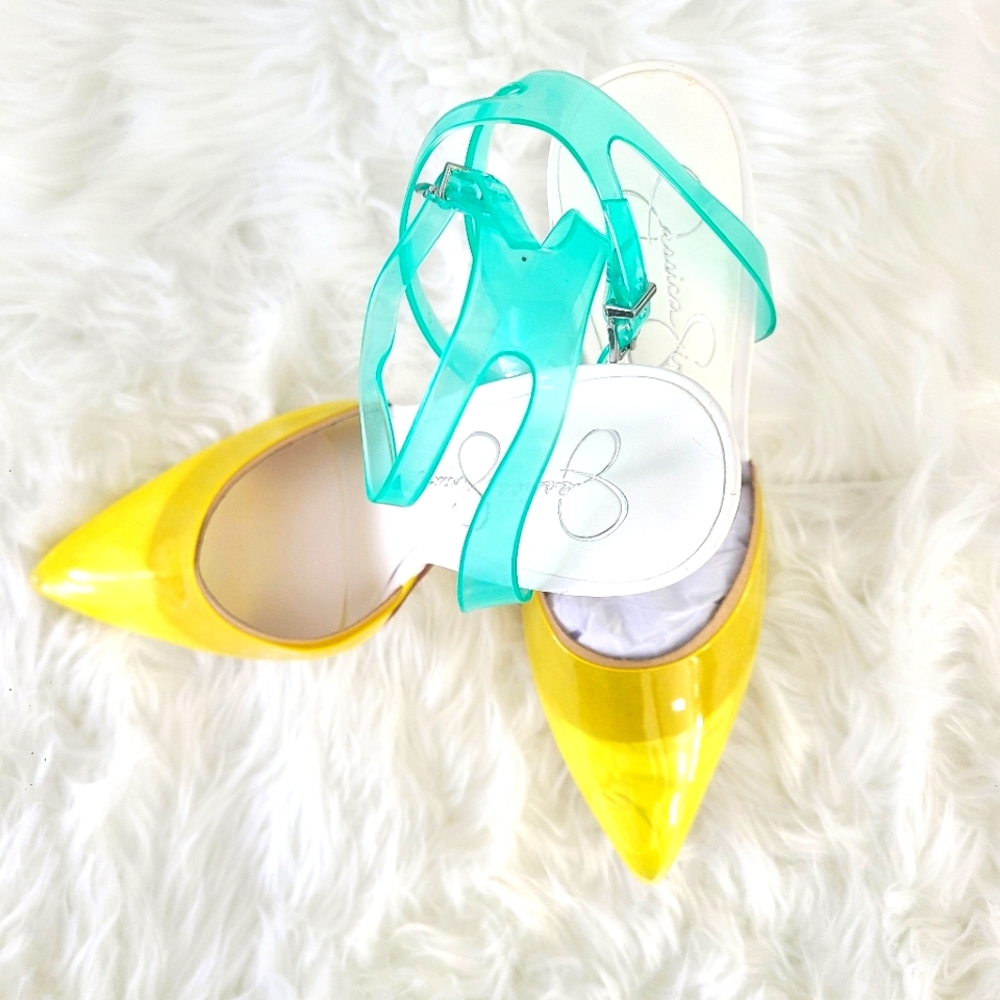 Jessica Simpson Ankle Strap Pumps